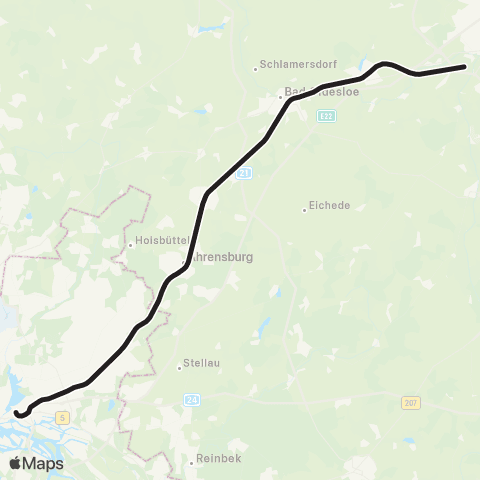 HVV  map