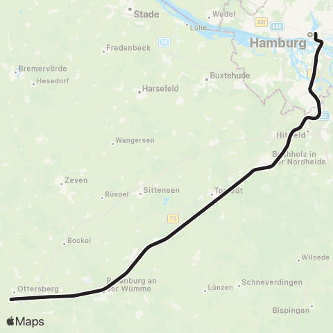 HVV  map