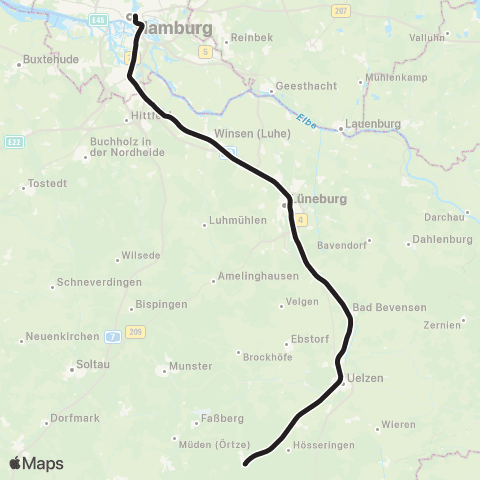 HVV  map