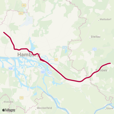 HVV  map