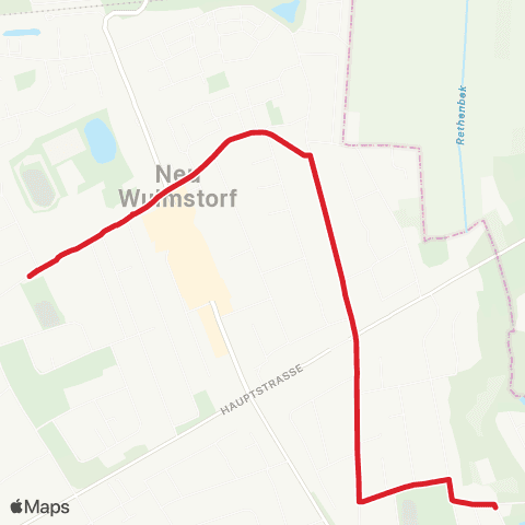 StadtBus/RegionalBus (Hamburg) S Neu Wulmstorf - Freibad map