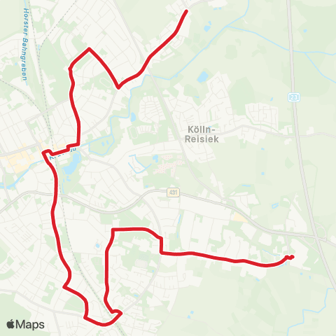 StadtBus/RegionalBus (Umland) Heidkoppelweg - Koppeldamm - Bf. Elmshorn - Hebbelplatz - Kibek map