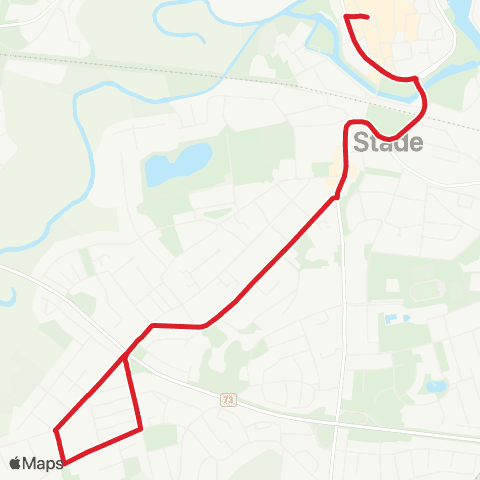 StadtBus/RegionalBus (Umland) Pferdemarkt - Thuner Straße - Klein Thun Und Zurück map