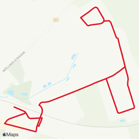 StadtBus/RegionalBus (Umland) Bf. Schwarzenbek > Lupus-Park > Bf. Schwarzenbek map