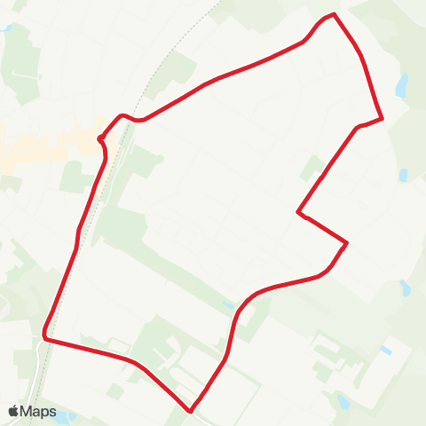 StadtBus/RegionalBus (Umland) Bf. Bargteheide > Struhbarg > Bf. Bargteheide map