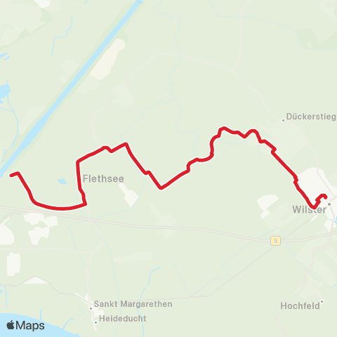 StadtBus/RegionalBus (Umland) St. Margarethen > Landscheide >Nortorf > Wilster map