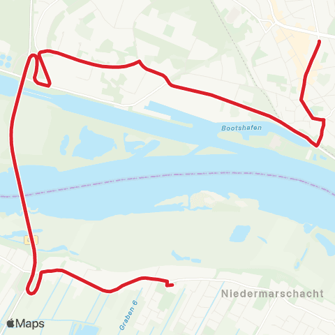 StadtBus/RegionalBus (Hamburg) Geesthacht, Zob > Gewerbegebiet Mitte / West > Vierlander Straße / Niedermarschacht map