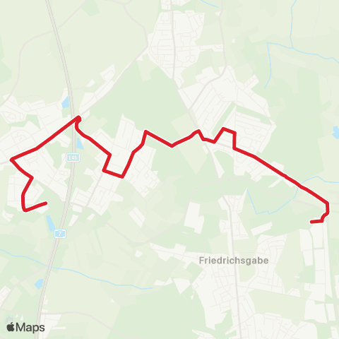 StadtBus/RegionalBus (Hamburg) Quickborn-Heide > Tanneneck > Meeschensee > Rhen > Harkshörn (Nord) map