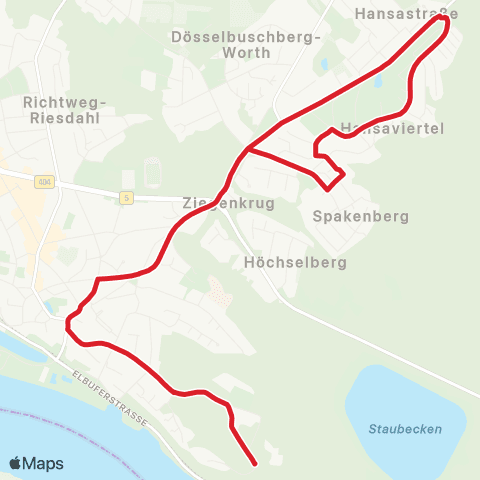StadtBus/RegionalBus (Hamburg) Geesthacht, Ziegenkrug > Geesthacht, Oberstadt > Geesthacht, Zob > Edmundsthal map