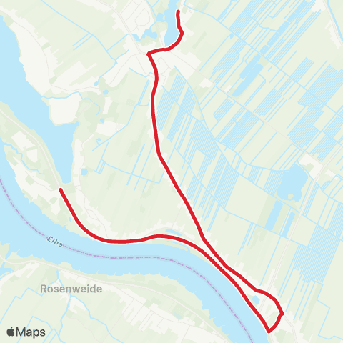 StadtBus/RegionalBus (Hamburg) Overwerder > Howe > Schule Fünfhausen map