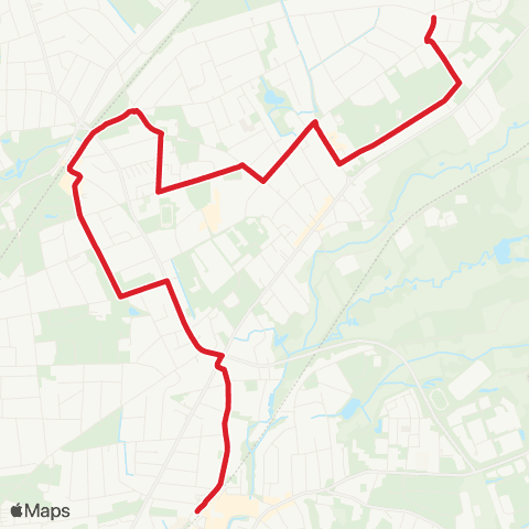 StadtBus/RegionalBus (Hamburg) Meiendorf (Künnekestraße) > Berne > Bf. Rahlstedt map