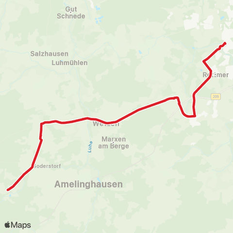 StadtBus/RegionalBus (Umland)  map