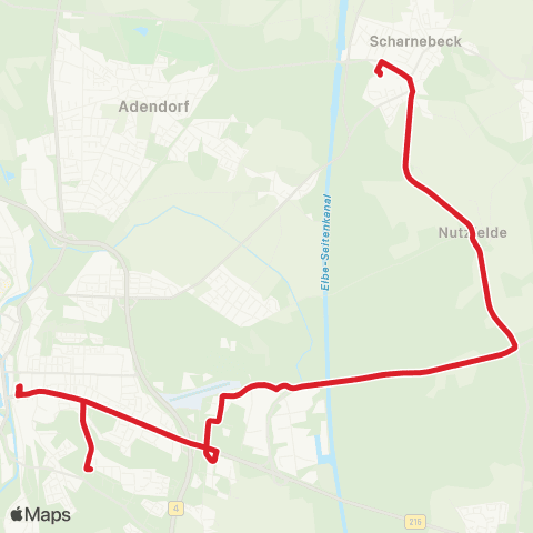 StadtBus/RegionalBus (Umland)  map