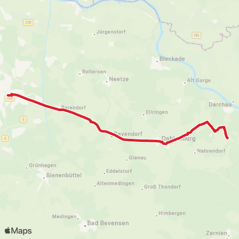 StadtBus/RegionalBus (Umland)  map