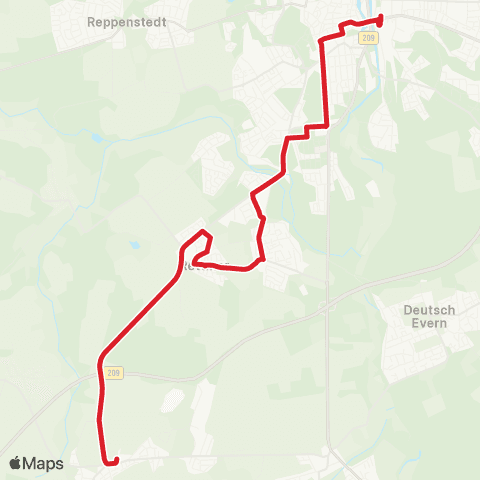 StadtBus/RegionalBus (Umland)  map