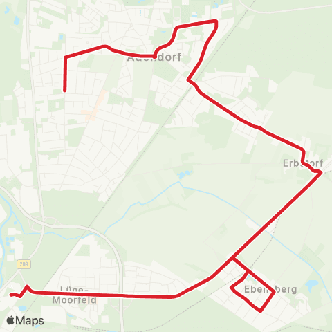 StadtBus/RegionalBus (Umland)  map