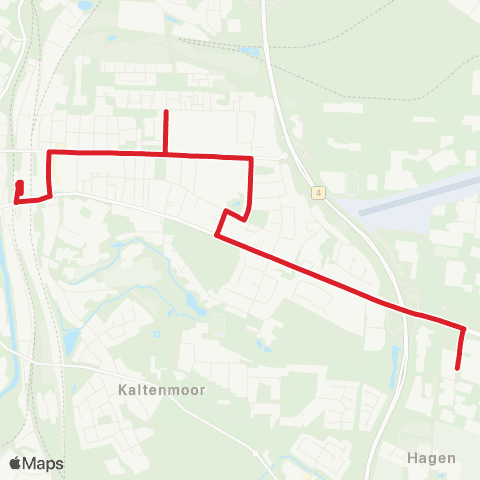 StadtBus/RegionalBus (Umland) Bf. Lüneburg > Bunsenstraße > Auf Den Blöcken map