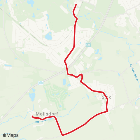 StadtBus/RegionalBus (Hamburg) Stapelfeld > Braak > Meilsdorf > Schmalenbeck > Großhansdorf map
