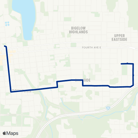 Intercity Transit Union Ave / Legion Way map