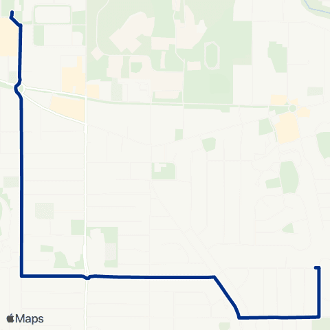 Intercity Transit Golf Club Rd / 22nd Ave map