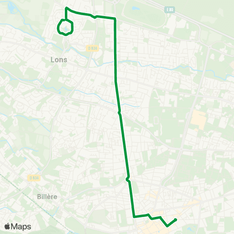 Idélis Lons Perlic <> Pau Bosquet map