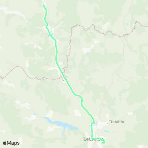 IDS JMK Letovice - Stvolová - Brněnec - Březová Nad Svitavou map