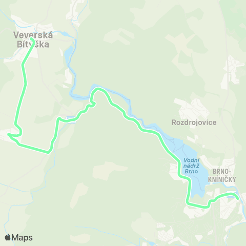 IDS JMK Brno - Veverská Bítýška map