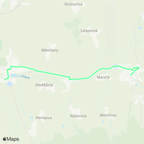 IDS JMK Bučovice - Slavkov U Brna map