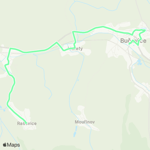 IDS JMK Bučovice - Rašovice map