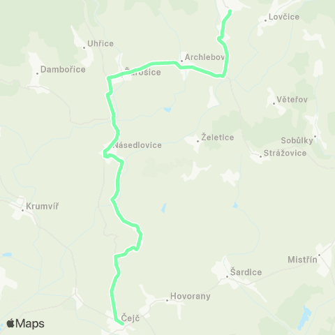 IDS JMK Ždánice - Žarošice - Násedlovice - Čejč map
