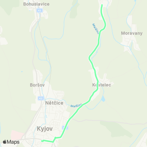 IDS JMK Kyjov - Čeložnice map