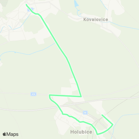 IDS JMK Holubice - Pozořice map