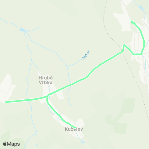 IDS JMK Kuželov - Hrubá Vrbka - Malá Vrbka - Velká Nad Veličkou map