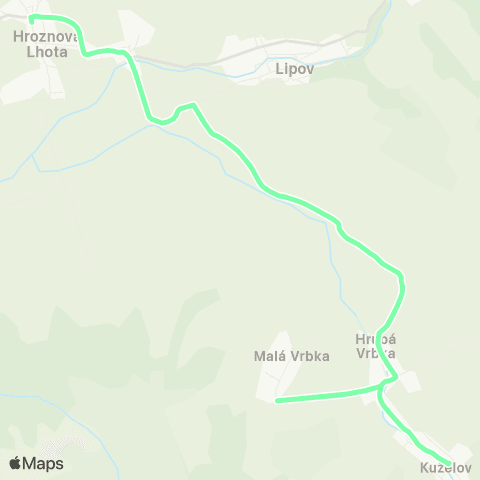 IDS JMK Kuželov - Hroznová Lhota map