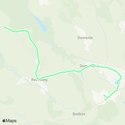 IDS JMK Náhradní Doprava Za Vlak Tišnov - Nedvědice map
