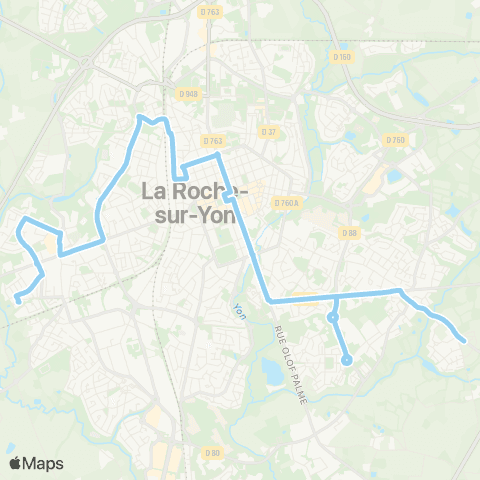 impulsyon Val d'Amboise - Marronnière map