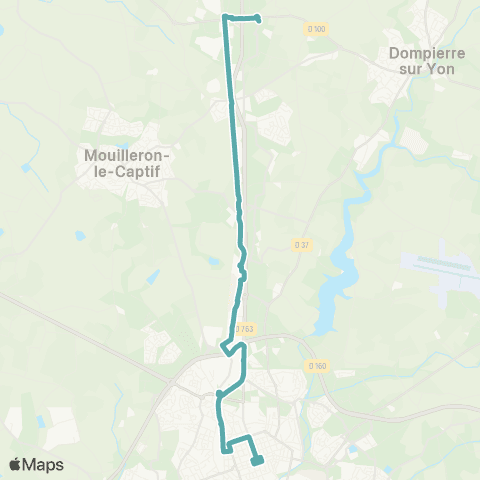 impulsyon Atinéa - Beaupuy - Napoléon map