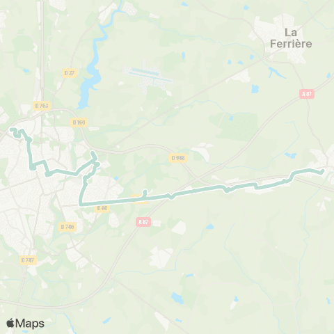 impulsyon Numa Soubeyran - La Chaize-le-Vicomte map