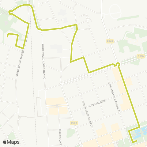 impulsyon Correspondance 20h35 de Ibis Sacré map