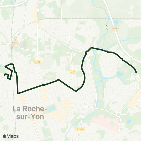 impulsyon Navette Campus map