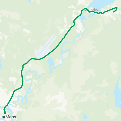 Innlandstrafikk Toso-Jevnaker-Hønefoss map