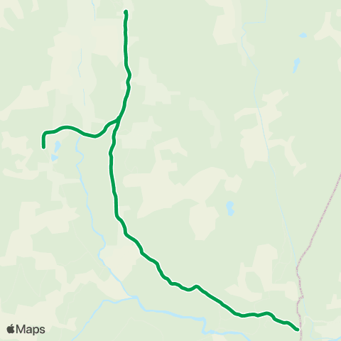 Innlandstrafikk Storrustemoen-Hedalen map