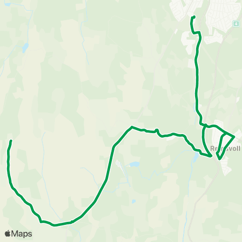 Innlandstrafikk Skjærdalen-Reinsvoll-Raufoss map