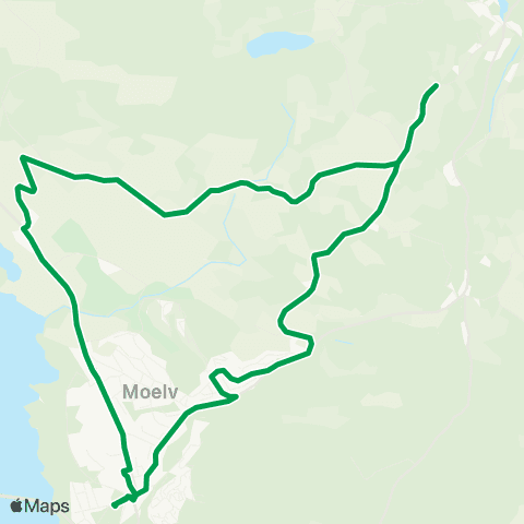 Innlandstrafikk Moelv-Fløtlia-Næroset-Moelv map