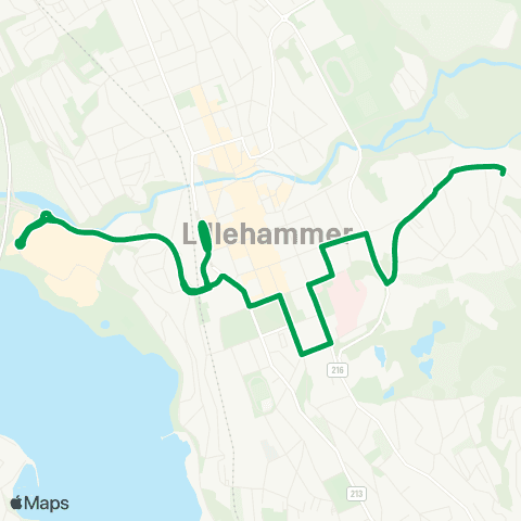 Innlandstrafikk Nybu map