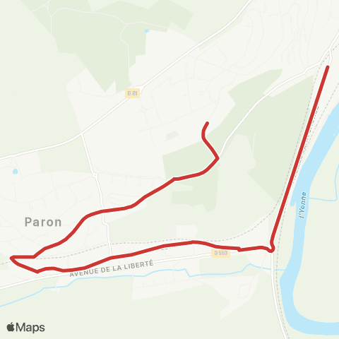 Intercom Paron Mairie - Complexe R. Treillé map