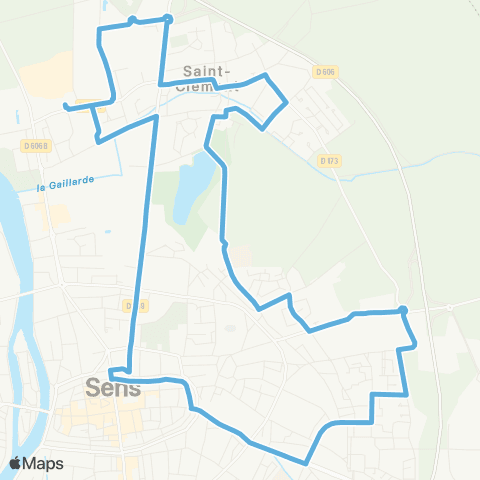 Intercom Garibaldi - Lycées - St.Clément - Garibaldi map