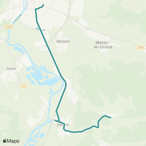 Intercom Veron-Sens map