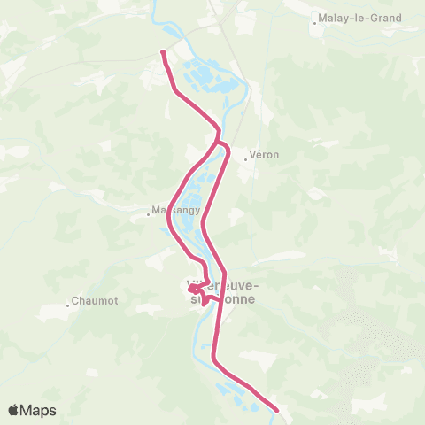 Intercom Armeau-Villeneuve sur Yonne map