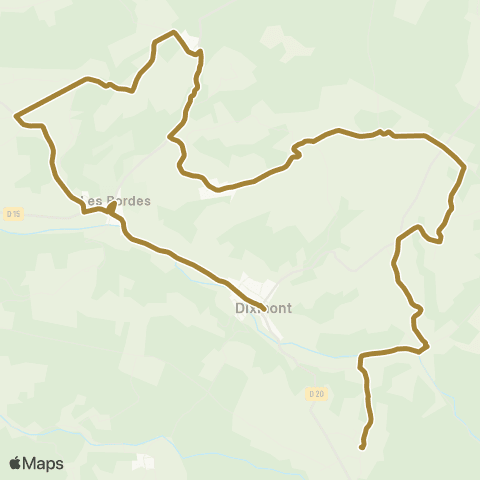 Intercom Dixmont-Dixmont map